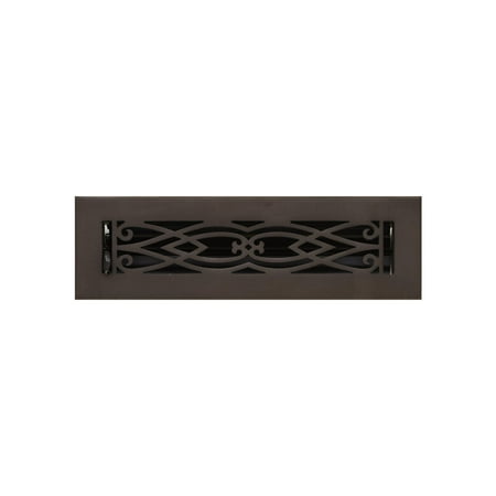 

Signature Hardware 905450-2-14 Victorian Brass Floor Register - Bronze