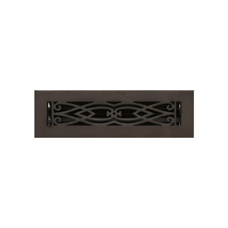 

Signature Hardware 905450-2-14 Victorian Brass Floor Register - Bronze