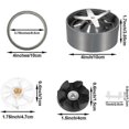 thumbnail image 2 of 8 Pieces Blender Replacement Parts For 600w 900w Blender With Ice Blade/rubber Sealing Gasket/shock, 2 of 5
