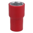 thumbnail image 2 of 21mm 1/2in drive VDE Insulated Shallow Metric Socket 6 Sided Single Hex 1000 V, 2 of 6