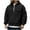 Black, variant on Men's Half Zip Hoodies Coat Long Sleeve Hooded Sweatshirts Coats Athletic Jacket with Pockets & Drawstring Fall Winter Sweatshirt Fashion Tops Basic Jacket Warm Pullover