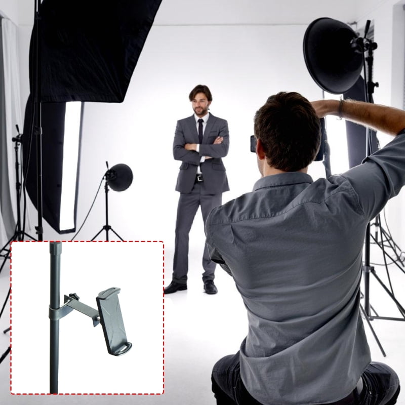 Smartphone Mic Stand Holder Portable Mic Stand Phone Holder Mount Phone Holder