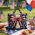 thumbnail image 6 of Tuvgenk 4th of July Printed Tote Bag Soft Fabric Handbag for Patriotic Parades Shopping Daily Life Use, 6 of 6