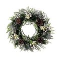 thumbnail image 2 of Bgsha Christmas Wreath Artificial Christmas Red Berry Wreath Christmas Decor Wreath Berry Pine Cone Artificial Wreath Decorations for Front Door Wall Windows, 2 of 8
