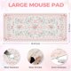 thumbnail image 2 of Mouse Pad iCasso Rosa 90x40 cm Alfombrilla Grande Antideslizante, 2 of 7