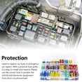 thumbnail image 3 of Mini Auto Blade Car Fuses Box Assortment Van Bike Fuse Set Electrical Components, 3 of 8