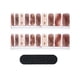 thumbnail image 4 of 20 hojas de pegatinas para uñas de gel semicuradas para manicura. Rojo, 4 of 9