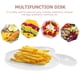 thumbnail image 3 of Plato de postre con forma de manzana, 8 unidades, multifunción, para dulces, aperitivos y frutas., 3 of 6