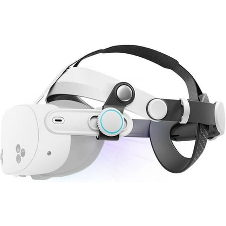 Elite Head Strap Compatible with Meta Quest 3S/Quest 3 Experience VR/MR Adjustable Knob Oculus Quest3 Accessories