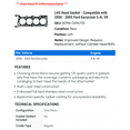thumbnail image 2 of Left Head Gasket - Compatible with 2000 - 2005 Ford Excursion 5.4L V8 2001 2002 2003 2004, 2 of 2