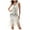 White, variant on LYXSSBYX Homecoming Dresses for Women Women's Spring and Summer Round Neck Sleeveless Sequin Ball Tassel Dress Party Banquet Dance Dress Mini Dress