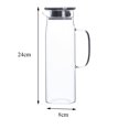 thumbnail image 2 of Jarra de vidrio resistente al calor para servir bebidas se describe Sunnimix Tetera, 2 of 6