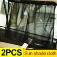 thumbnail image 3 of s Side Window Shade Curtain Universal Mesh Sunshade Suction Cup Car Window Sun Shade Covers Fit for Side Windows 52x80cm, 3 of 8
