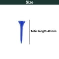 thumbnail image 4 of Tabata Tees Delgados de Plástico GOLF GV0479, Cortos, 1,57 Pulgadas, 40 Mm, Paquete de 12, Colores Surtidos, 4 of 8