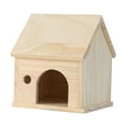 thumbnail image 3 of Casa de madera para hámster, refugio para animales pequeños, jaula Estilo a, 3 of 9