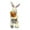 White2, variant on Easter Toy - Adorable 20cm Bunny Stuffed Animal Rabbit Doll with Carrot Soft Toy for Kids for Birthdays and Parties