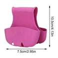 thumbnail image 3 of Double Sink Caddy Saddle Design Kitchen Organizer, Sponge Holder Rack With Drainage Basket, Space-Saving Non-Slip Silicone Sink Edge Organizer For Dish Brushes Cleaning Tools,, 3 of 6