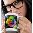 thumbnail image 2 of 3dRose, Tye Dye Roses, 11oz Mug, 2 of 7