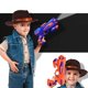 thumbnail image 5 of 2 piezas de pistola de juego de plástico Ecológico - Luz delantera segura Capacidad práctica Juguete de espuma Blaster para niños Juego familiar, 5 of 5