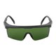 thumbnail image 4 of Gafas de soldadura con arco de argón, patas extensibles, resistentes a impactos, gran protección, gafas de soldadura a prueba de rayos UV, color verde claro IR3.0, 4 of 12