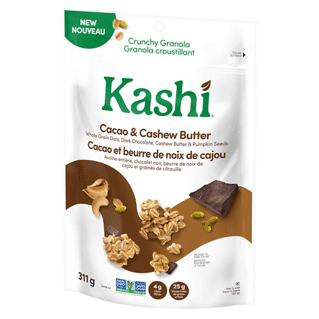Kashi® Crunchy Granola Cacao & Cashew Butter 311g with Pumpkin Seeds