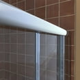 DreamLine Visions 32 in. D x 60 in. W x 74 3/4 in. H Sliding Shower