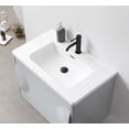 thumbnail image 4 of Colmar 30" Light Gray Wall Mount Bathroom Vanity, 4 of 15