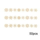thumbnail image 1 of pstuiky 50 Copos de Nieve Blancos Decorativos para Árbol de Navidad, Copos de Nieve de Plástico con Brillantina, Varios Diseños, Aptos para Coronas de Árbol, Interiores y Exteriores., 1 of 6