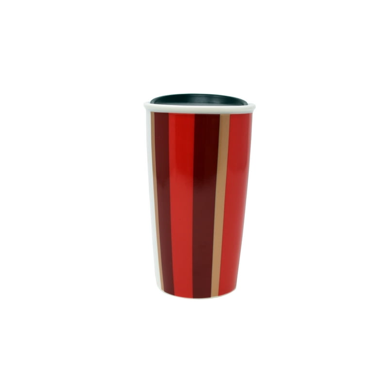 Starbucks 2018 Holiday Stripe Red Cup Double Wall Travel Tumbler 12 Oz -  Walmart.com
