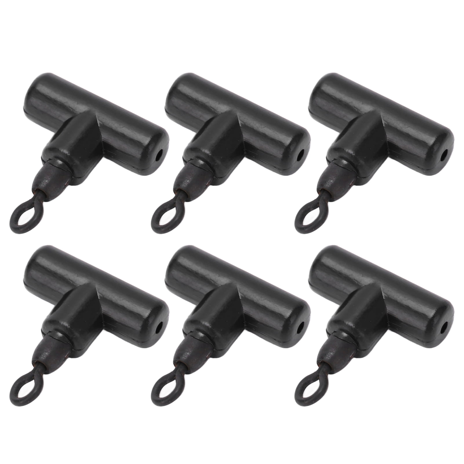 TFSYLISA 100 Pcs Émerillon Rolling de Pêche Anneaux Inoxydable Emerillons Deau Solides Connecteur de Crochet de Pêche Mer ou L'Eau Douce