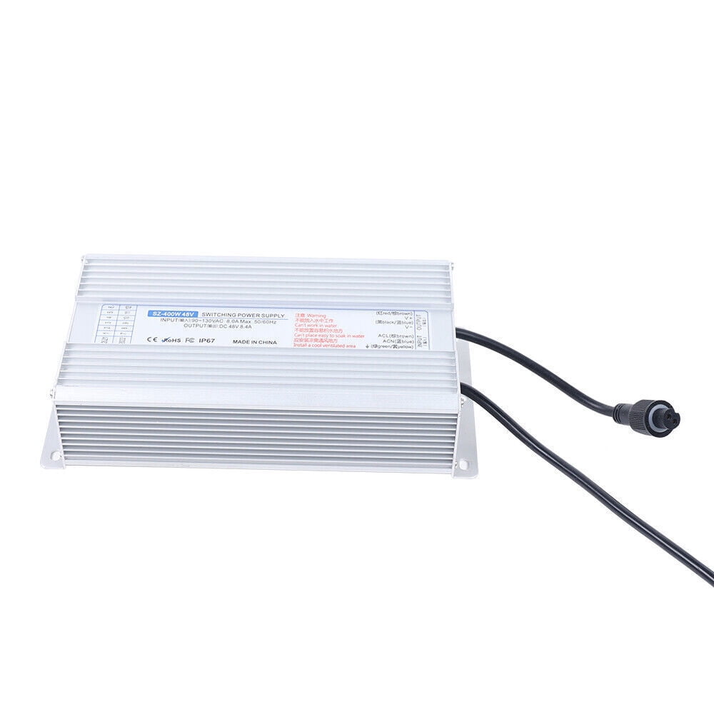 12-Head 110V Ultrasonic Mist Maker Kit Pond Fogger Mister Machine W/2 Buoy