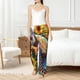 thumbnail image 4 of Balery Sunflower Turtle Pantalones de pijama para mujer, pijamas ultraligeros, pantalones de estar por casa-Medium, 4 of 6