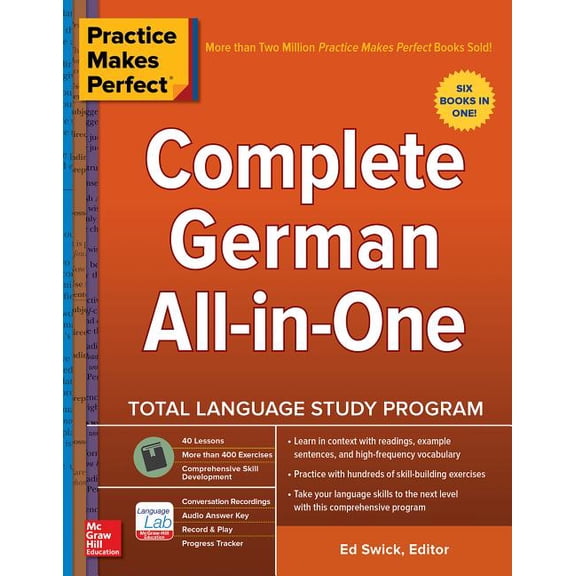 Practice Makes Perfect: Complete German All-In-One, (Paperback)