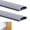 Gray, variant on Gray Vinyl Under Door Weather Stripping Seal for Adjustable Aluminum Thresholds