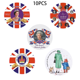 thumbnail image 1 of 10PCSQueenstickerFunnyCarStickerWindowDecalforVehiclesAutomotiveStickers,Queensticker,CarWindowCling,queenelizabethIIcommemorativestickerscomputerstickers, 1 of 5