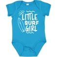 thumbnail image 3 of Inktastic Little Surf Girl with Surfboard Girls Baby Bodysuit, 3 of 5