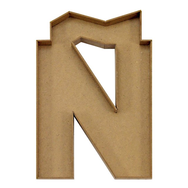 Mylin Letra Caja Regalo Madera Mdf 3.5cm X 26cm 3mm 1pz