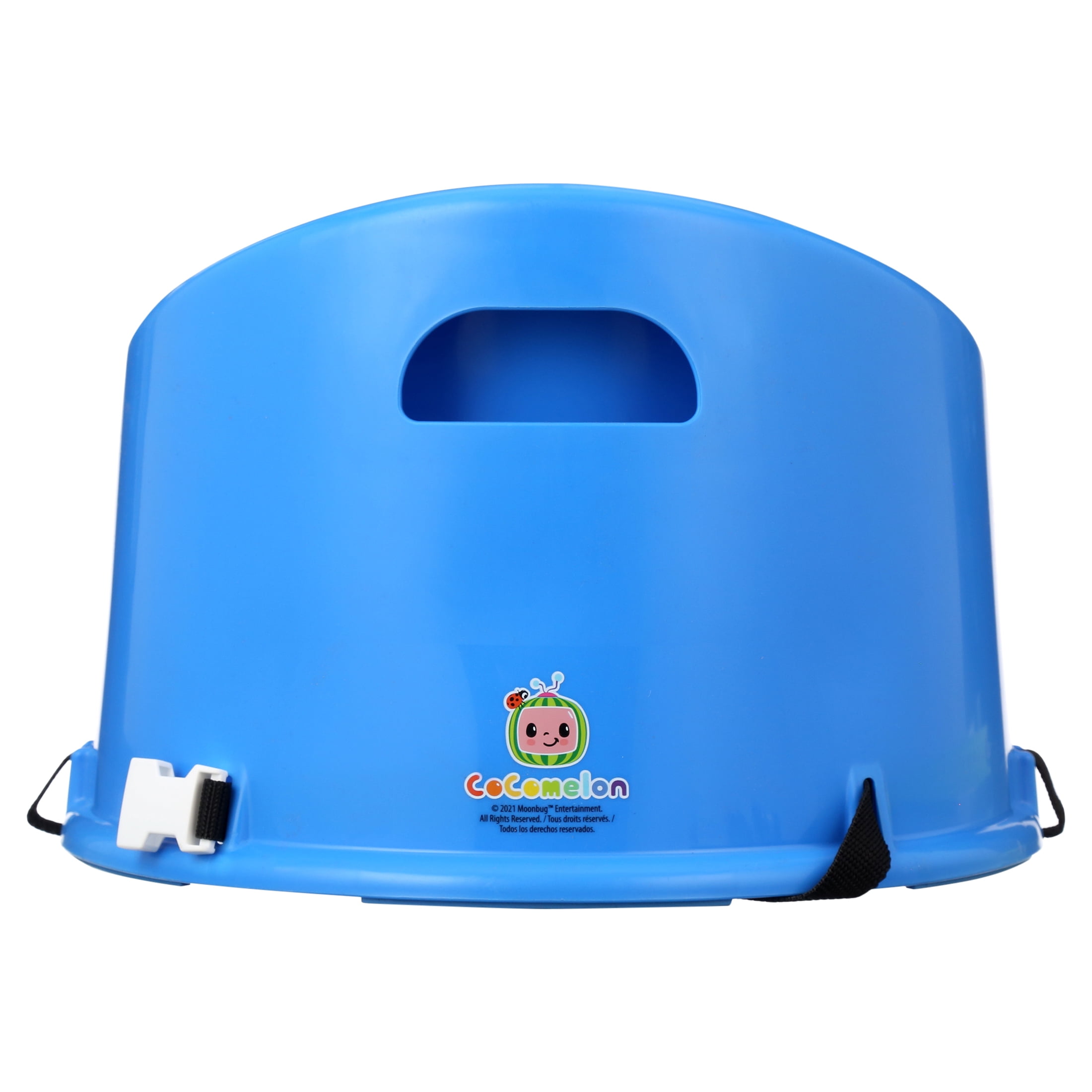 Cocomelon 15inch Toddler Feeding Booster Seat by Dream Gro. Blue Unisex