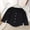 Black, variant on Girls Cardigan Black Ribbed Knit Long Sleeve Button Front Stretchy Soft for Kids Little Kid Big Kid Everyday School Wear,Size 1-2 T