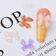 thumbnail image 6 of UDIYO 50Pcs/Set Nail Ornament Gloss Ice Penetration DIY 3D Bowknot Manicure Glitter Decoration for Female, 6 of 7