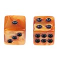 thumbnail image 3 of 50 Piezas de Dados Poliédricos CUTICAT D6 RPG Marrón, 3 of 8