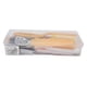 thumbnail image 2 of Professional Pedicure Tools Kit Foot Rasp File Dead Skin Pusher Nail Clipper Set Yellow, 2 of 4