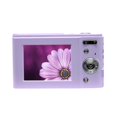 thumbnail image 3 of Cámara digital delgada práctica portátil para niños Videocámara Selfie Cámara 36MP Regalos creativos de cumpleaños de año Nuevo para niños Niños Púrpura Soledad Cámara digital HD, 3 of 7
