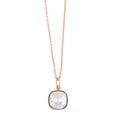 thumbnail image 1 of Collar para Mujer con Cristal Fino Swarovski en forma de Cuadrado– Bañado en Oro Rosa 14k- Collar Elegante y Brillante-Collares de Mujer de Moda- Joyería para Mujer de Moda- Regalo especial Ortiz Espinosa Temporada, 1 of 2