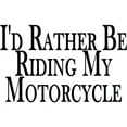 thumbnail image 2 of CafePress - Rather Ride My Motorcycle Mug - 11 oz Ceramic Mug - Novelty Coffee Tea Cup, 2 of 3