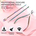 thumbnail image 2 of Cuticle Nippers, VELKOMIN Salon Grade Stainless Steel Cuticle Nippers Set, Durable & Precise Manicure and Pedicure Tools, 2 of 3
