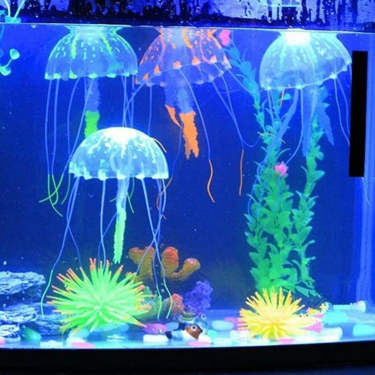 Dengmore Fish Tank Fluorescent Glowing