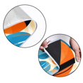 thumbnail image 5 of Basketball Canvas Beach Blanket Picnic Mat - Waterproof Outdoor Portable Large Sand Proof Mat for Beach Camping Hiking Travel - 200x200cm Surf Tarp with 4 Stakes and Carrying Bag, 5 of 6