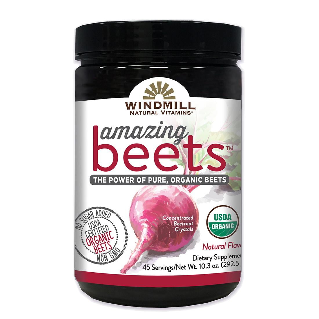 Windmill's Amazing Beets Natural Vitamins, 45 pk./10.3 oz.