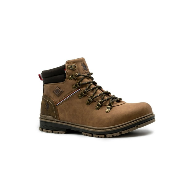 Bota café para caballero U.S. Polo Assn. USBOTAC21017BR25